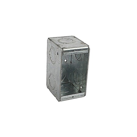 Abb Electrical Box, 16.5 cu. in., Masonry, Steel 1-MBS